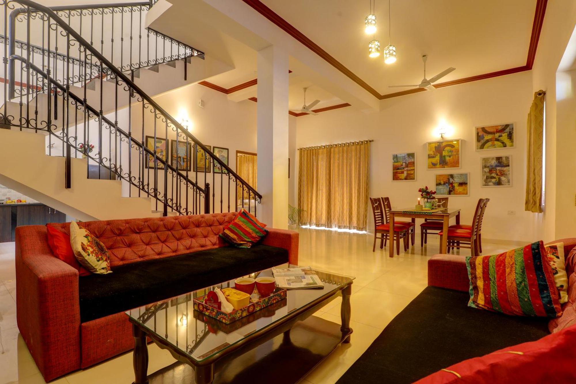 Jaqk Holidays - 9Bhk Villa For Big Groups, Private Pool-Wifi-Cartaker-Parking, North Goa Baga Kültér fotó