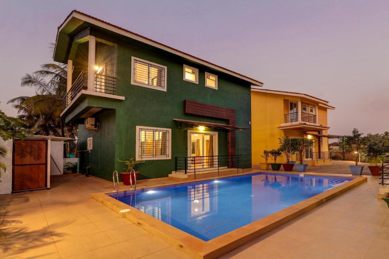 Jaqk Holidays - 9Bhk Villa For Big Groups, Private Pool-Wifi-Cartaker-Parking, North Goa Baga Kültér fotó